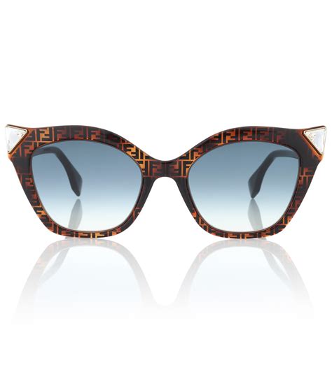 fendi cat eye sunglasses iridia